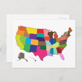 アメリカ合衆国はがき ポストカード (正面/裏面)