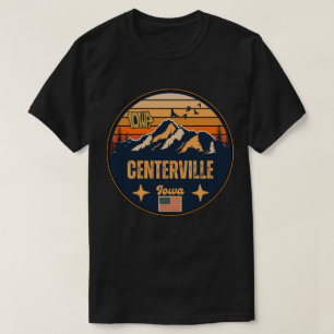 アメリカ合衆国アイオワ州センタービル Tシャツ