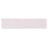 アメリカ合衆国アメリカの国のスター素朴ズ(愛国的) 7月 ショートテーブルランナー (横)