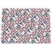 アメリカ合衆国アメリカ合衆国のStepdad Stars and Stripes ラージペーパーバッグ (正面)