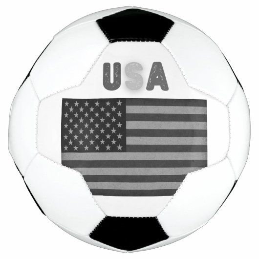 アメリカ合衆国アメリカ国旗 サッカーボール (正面)