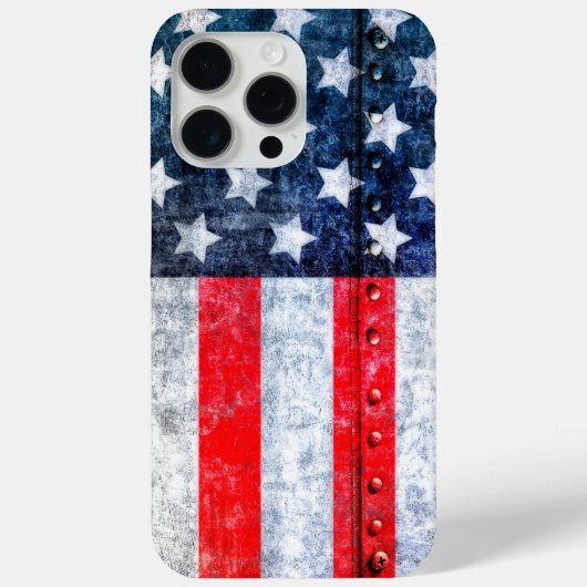 アメリカ合衆国アメリカ国旗 Case-Mate iPhoneケース (裏面)
