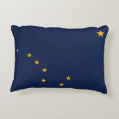 アメリカ合衆国アラスカ州国旗 アクセントクッション (裏面)