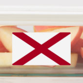 アメリカ合衆国アラバマ州旗を持つ愛国的な州のラベル ラベル (貼付)