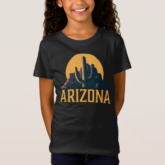 アメリカ合衆国アリゾナ州 Tシャツ (正面)