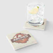 アメリカ合衆国アーチス国立公園 ストーンコースター (横)