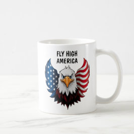 アメリカ合衆国イーグル国旗 コーヒーマグカップ