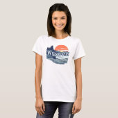 アメリカ合衆国ウィスコンシン州 Tシャツ (正面フル)