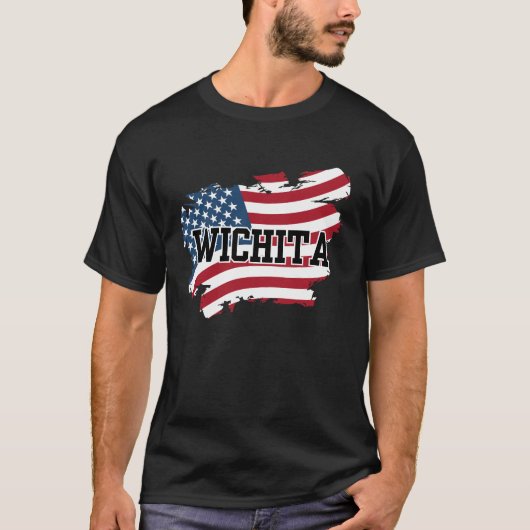 アメリカ合衆国ウィチタ Tシャツ (正面)