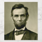 アメリカ合衆国エイブラハム・リンカーン統一された大統領州 ワインラベル (シングルラベル)