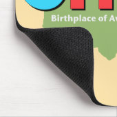 アメリカ合衆国オハイオ マウスパッド (コーナー)