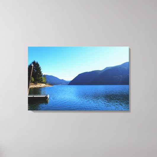 アメリカ合衆国オリンピック国立公園美しい風景 キャンバスプリント (正面)