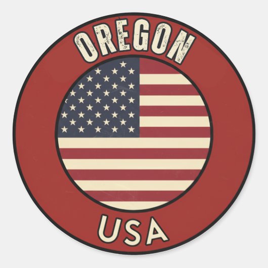 アメリカ合衆国オレゴン州 ラウンドシール (正面)