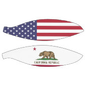 アメリカ合衆国カリフォルニア州旗を持つフルサイズバスケットボール バスケットボール (パネル)