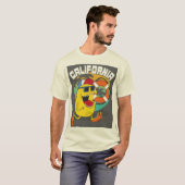 アメリカ合衆国カリフォルニア州Tシャツ Tシャツ (正面フル)