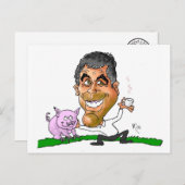 アメリカ合衆国キス ポストカード (正面/裏面)