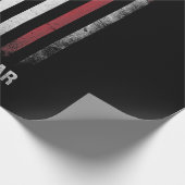 アメリカ合衆国キリスト教国旗Fに対するアメリカのキリスト教信仰 ラッピングペーパー (角)