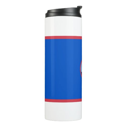 アメリカ合衆国グアム国旗を持つサーマルタンブラー タンブラー (回転左)