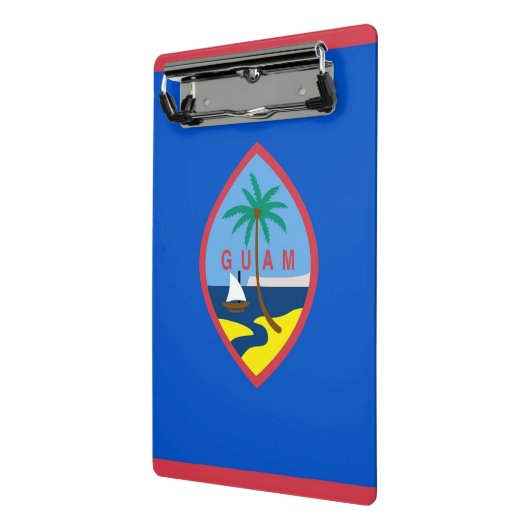 アメリカ合衆国グアム国旗を持つミニクリップボード ミニクリップボード (アングル2)