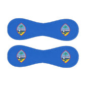 アメリカ合衆国グアム国旗を掲げた愛国野球 野球ボール (パネル)