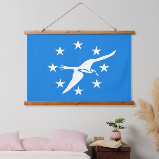 アメリカ合衆国コーパスクリスティ国旗を掲げたウォールタペストリー 吊り下げ型タペストリー (寝室)