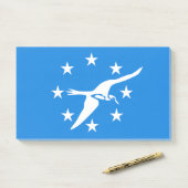 アメリカ合衆国コーパスクリスティ州旗を持つノート ポストイット (デスク)