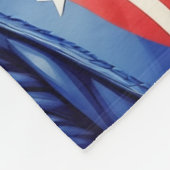 アメリカ合衆国サムおじさん フリースブランケット (角)