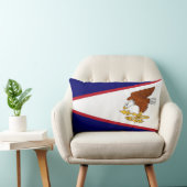 アメリカ合衆国サモア国旗アメリカのモジョ枕 ランバークッション (椅子)