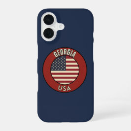 アメリカ合衆国ジョージア州 iPhone 16ケース
