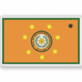 アメリカ合衆国チェロキー州旗 シール