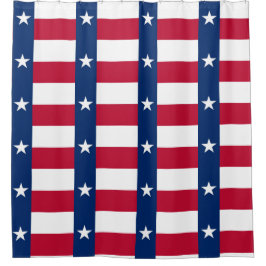 アメリカ合衆国テキサス州州国旗を掲げたシャワーカーテン シャワーカーテン