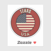 アメリカ合衆国テキサス州 シール (シート)