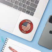 アメリカ合衆国テキサス州 シール (ノートパソコンとiPhone)