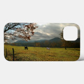 アメリカ合衆国テネシー州、ケイデスの谷の馬 Case-Mate iPhoneケース (裏面 (横))
