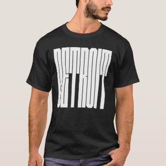 アメリカ合衆国デトロイト市ロゴ Tシャツ