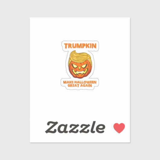 アメリカ合衆国トランプキンがハロウィン素晴らしを再びおもしろい実現 シール (シート)
