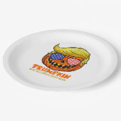 アメリカ合衆国トランプキンがハロウィン素晴らしを再びおもしろい実現 ペーパープレート (アングル)