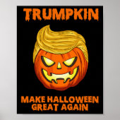 アメリカ合衆国トランプキンがハロウィン素晴らしを再びおもしろい実現 ポスター (正面)