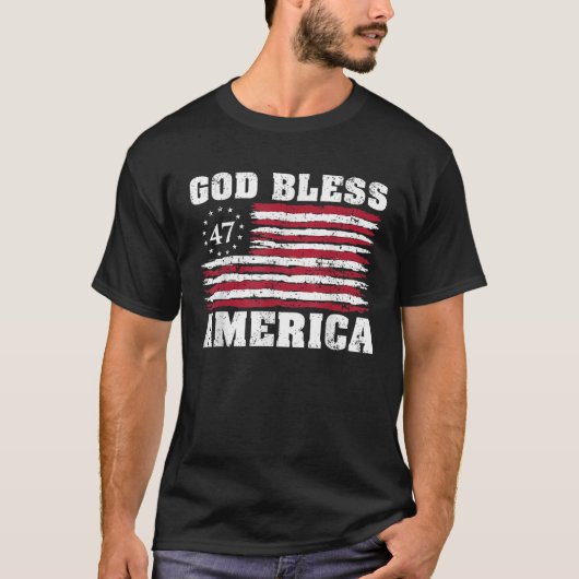 アメリカ合衆国トランプ Tシャツ (正面)