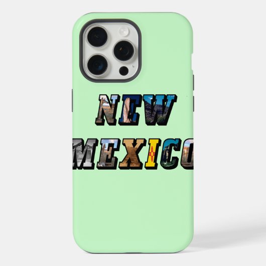 アメリカ合衆国ニューメキシコ州 iPhoneケース (裏面)