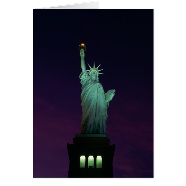 アメリカ合衆国ニューヨークの自由の女神像 7 (正面)
