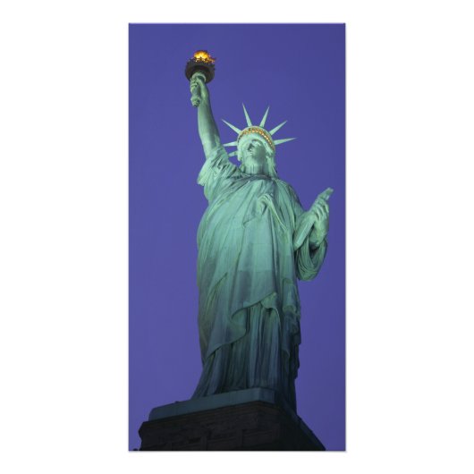 アメリカ合衆国ニューヨークの自由の女神 フォトプリント            (正面)