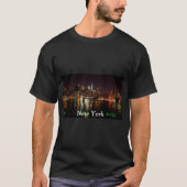 アメリカ合衆国ニューヨーク・ハドソン川 Tシャツ (正面)