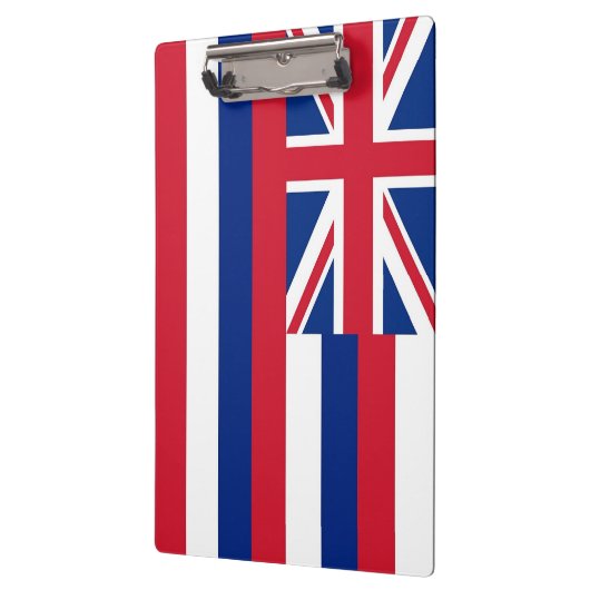 アメリカ合衆国ハワイ州旗を持つ愛国的クリップボード クリップボード (左)