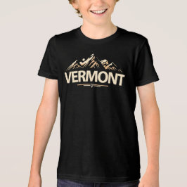 アメリカ合衆国バーモント州 トライブレンドTシャツ