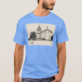 アメリカ合衆国メイン州 オーバーサイズ Tシャツ (正面)