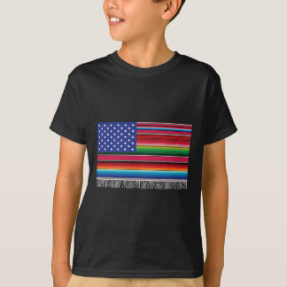 アメリカ合衆国メキシコ国旗Serape Cinco De Mayo Tシャツ