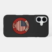 アメリカ合衆国メリーランド州 iPhone 16ケース (裏面横)