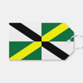 アメリカ合衆国モントレー市旗とギフトラベル ギフトタグ (正面(横))