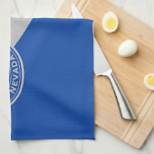 アメリカ合衆国ラスベガスシティ国旗を掲げたキッチンタオル キッチンタオル (四つ折り)